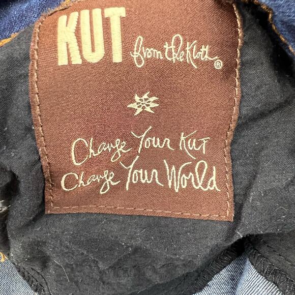 Kut From The Kloth Jeans Women's 16 Blue Catherine Boyfriend Preppy Normcore - Picture 13 of 13